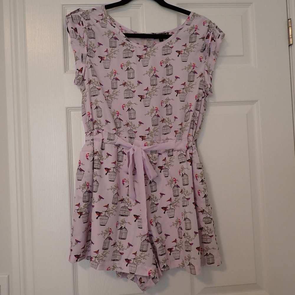 Gorgeous pastel vintage-inspired birdcage romper